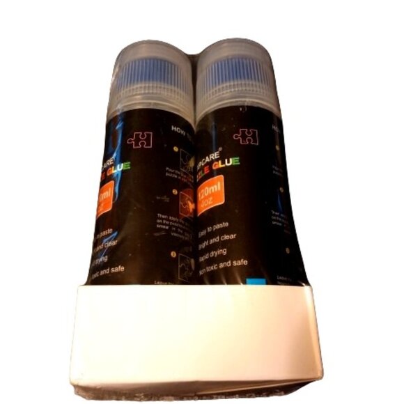 XPCARE Puzzle Glue 4 Pack OF 4 OZ BOTTLES Sealed NWT - Picture 1 of 7